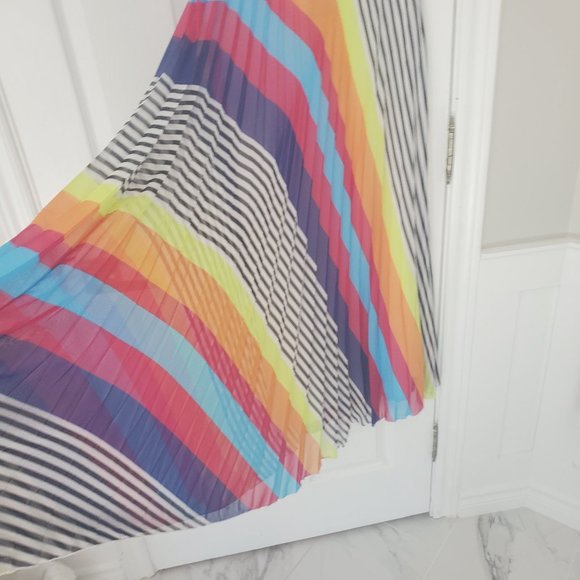 Primark Atmosphere Rainbow Maxi skirt - Picture 2 of 7